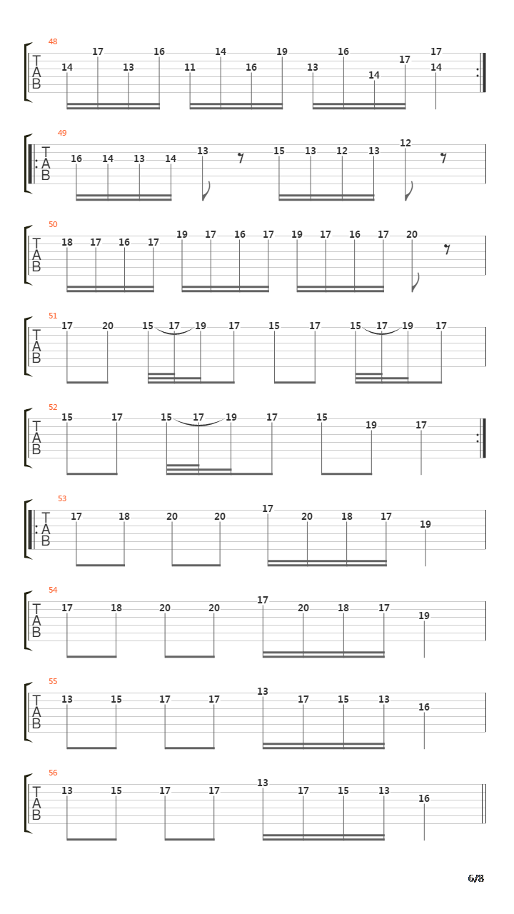 Turkish Rondo(土耳其进行曲)吉他谱