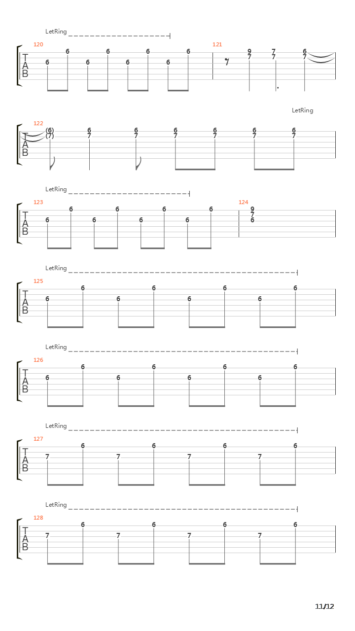 I Walk Beside You (4 String Bass Standard Tuning)吉他谱