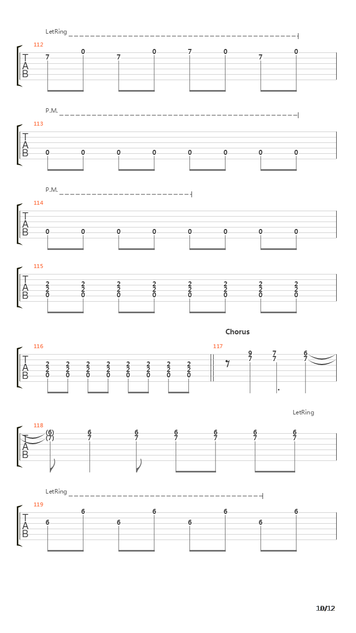 I Walk Beside You (4 String Bass Standard Tuning)吉他谱