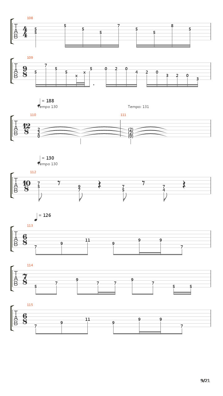 Metropolis, Pt. 1 The Miracle And The Sleeper吉他谱