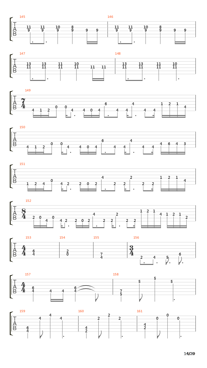 Scene Two - Overture 1928 Strange Deja Vu吉他谱