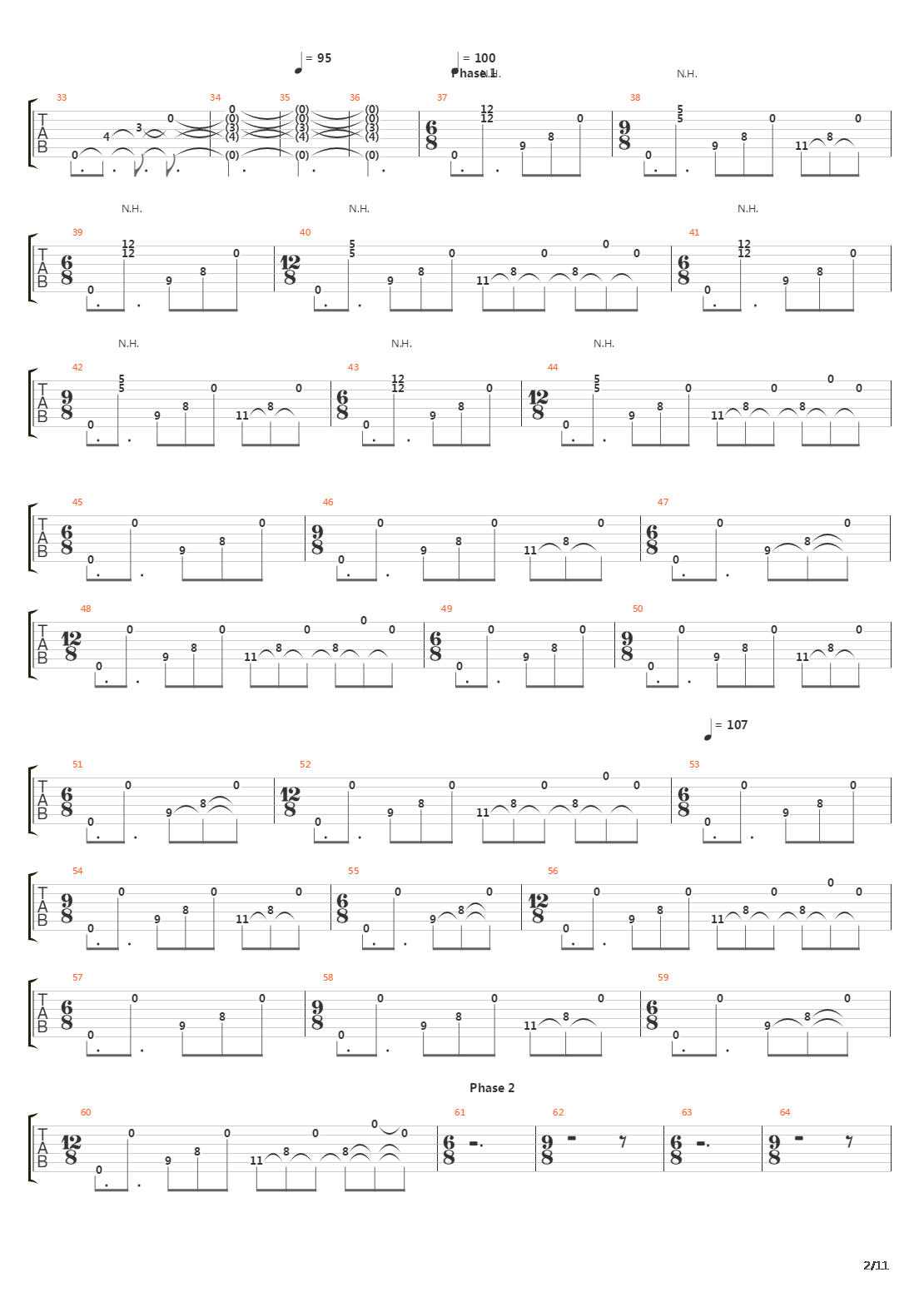 The Count Of Tuscany (Full Song)吉他谱