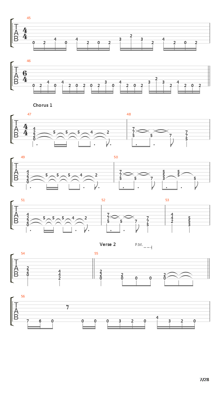 The Dark Eternal Night (Full Song)吉他谱