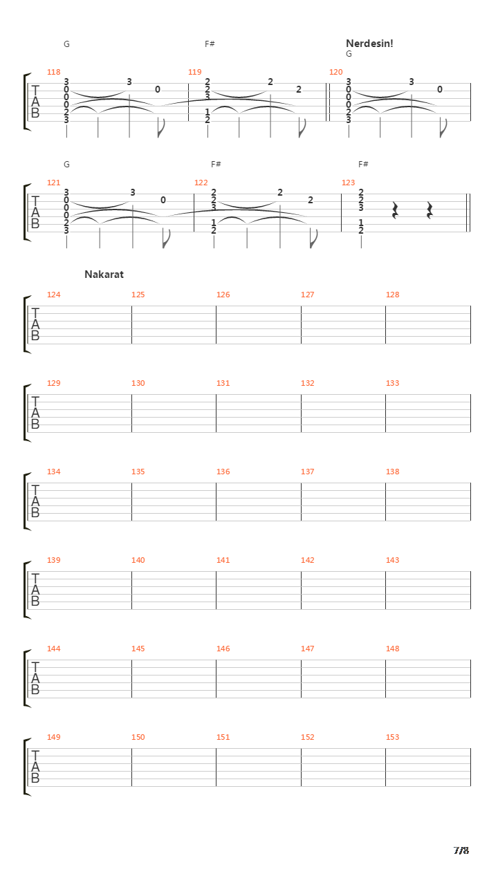 Bal吉他谱