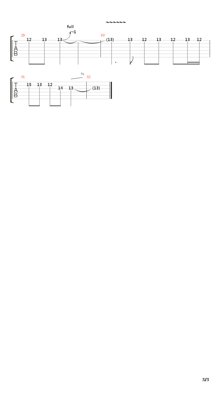 Duman Melankoli Solo吉他谱