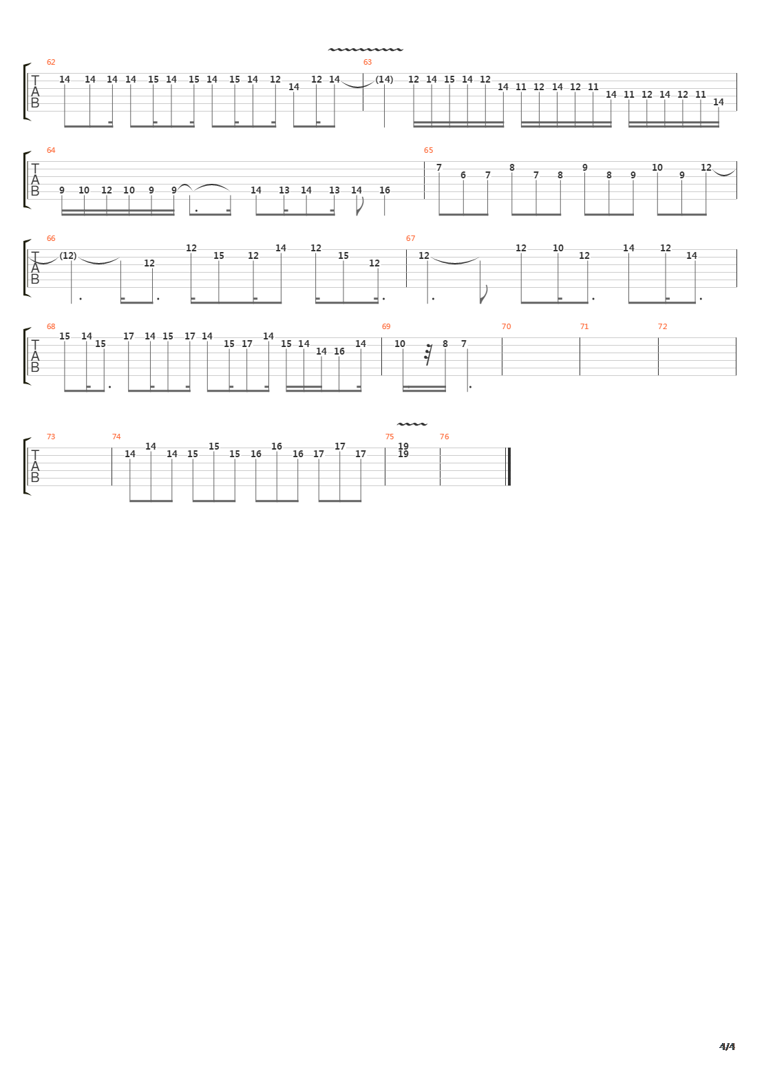 Hayvan吉他谱