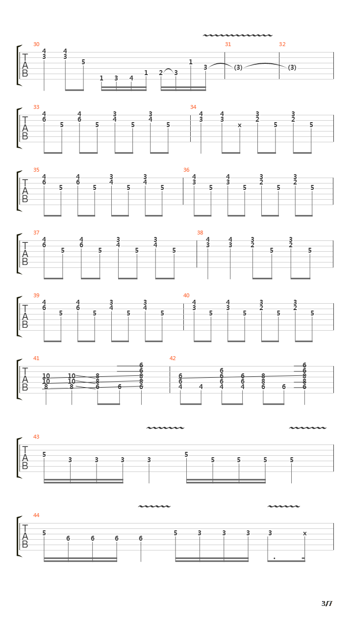 Oje(Version 2)吉他谱