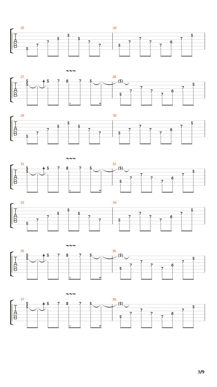 Oje吉他谱