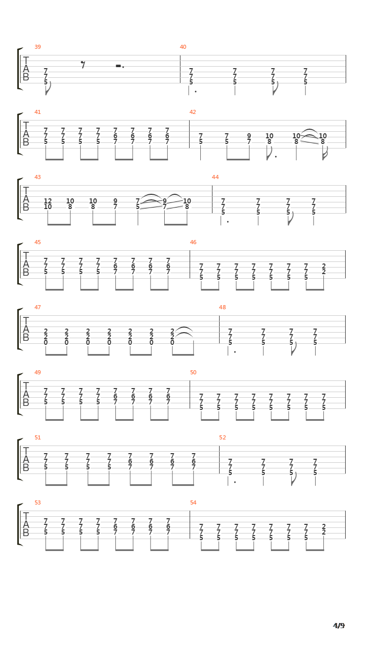 Oje吉他谱