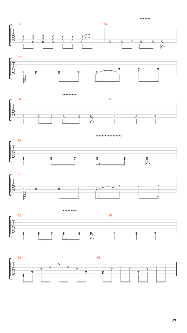 Oje吉他谱