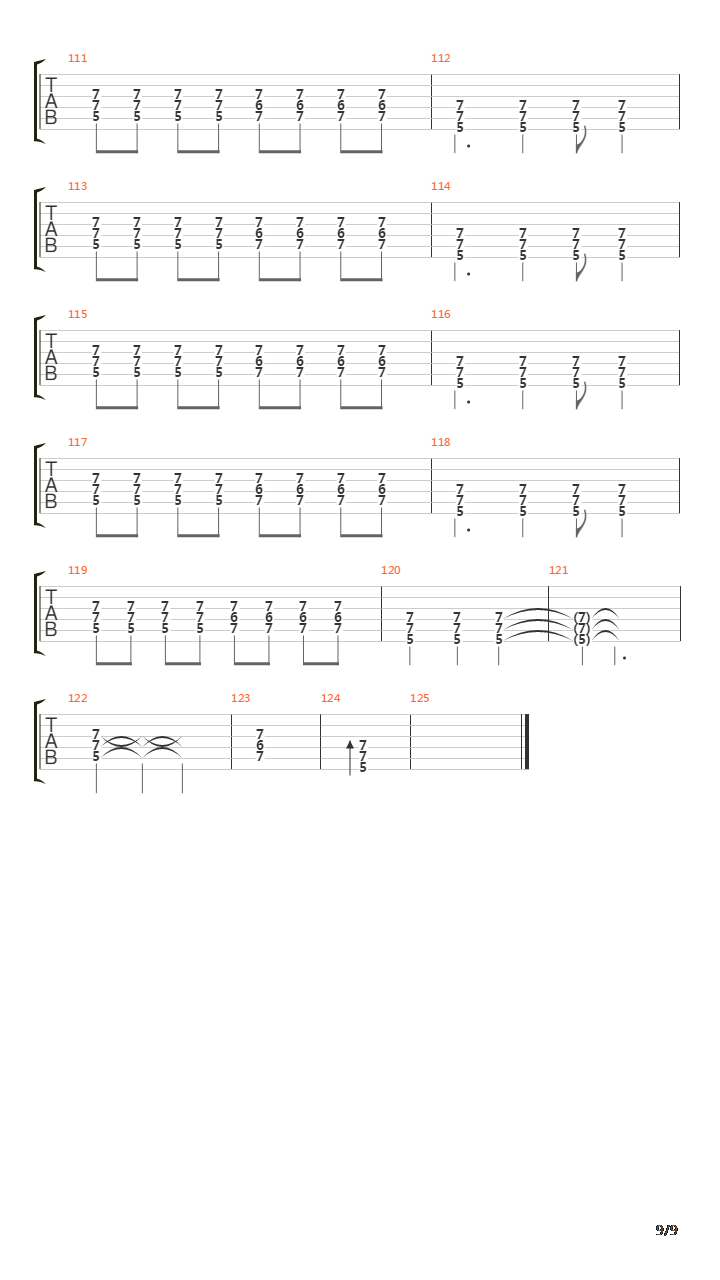 Oje吉他谱