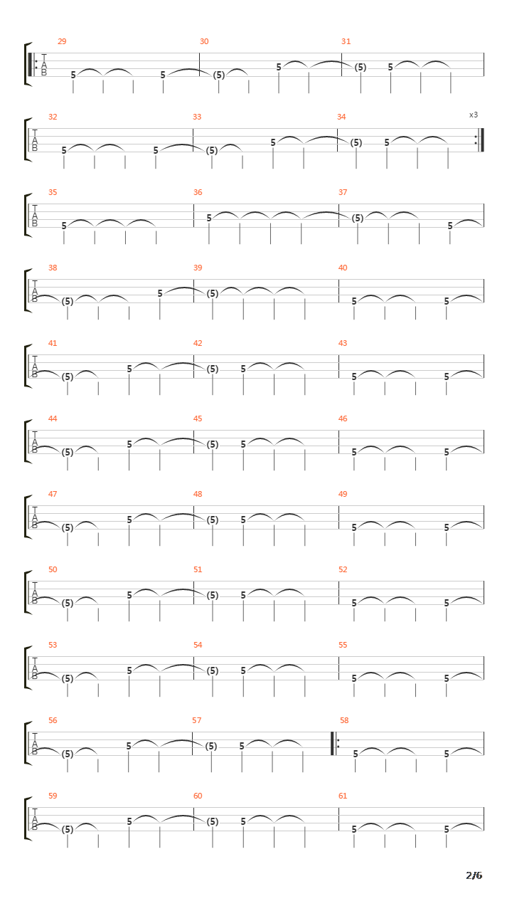 Sayın Bayan吉他谱