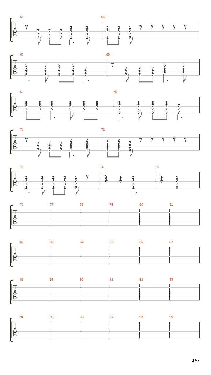 Vals吉他谱