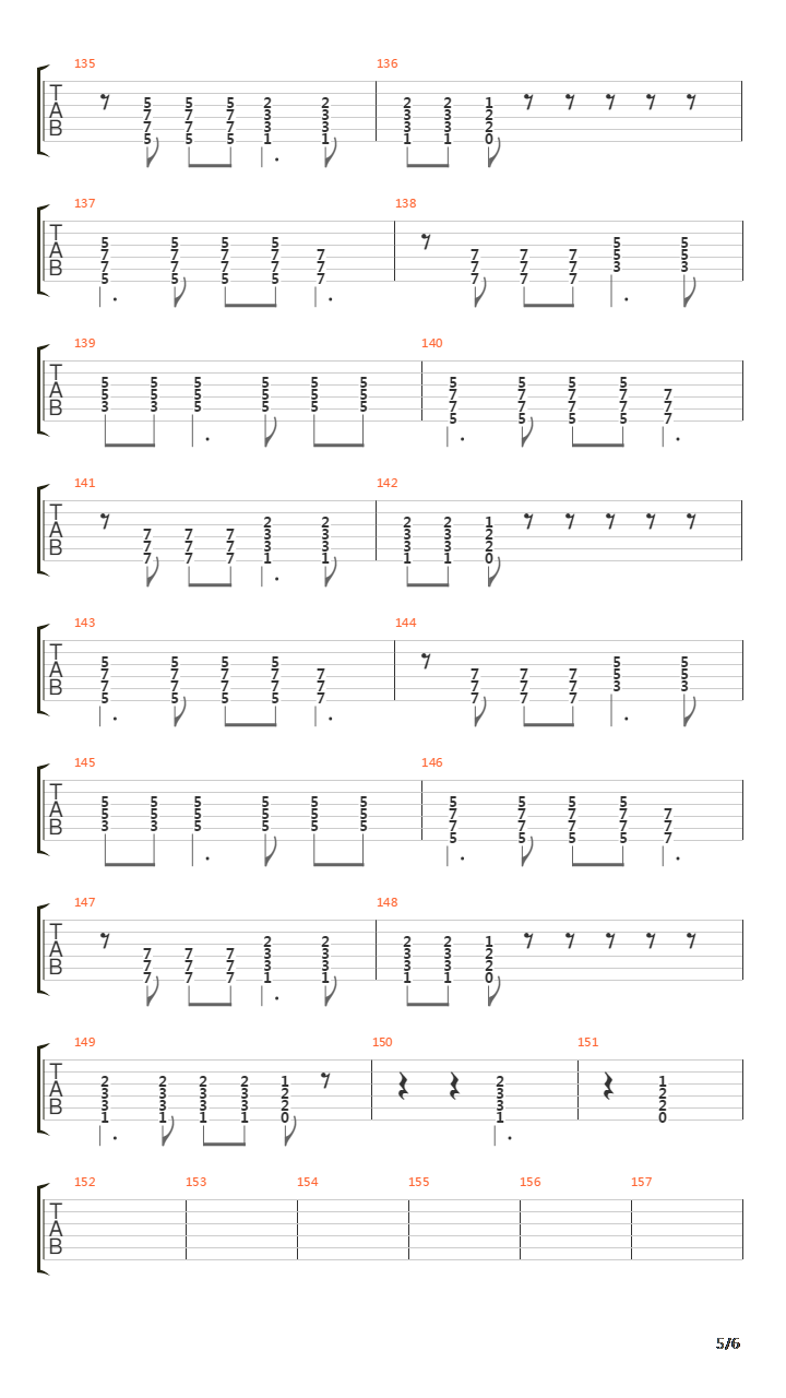 Vals吉他谱