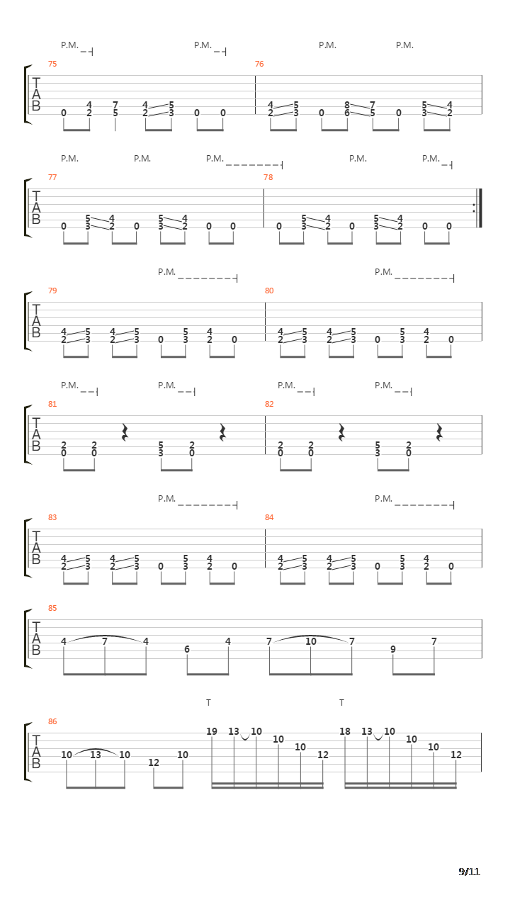 Shepherd's Commandment吉他谱