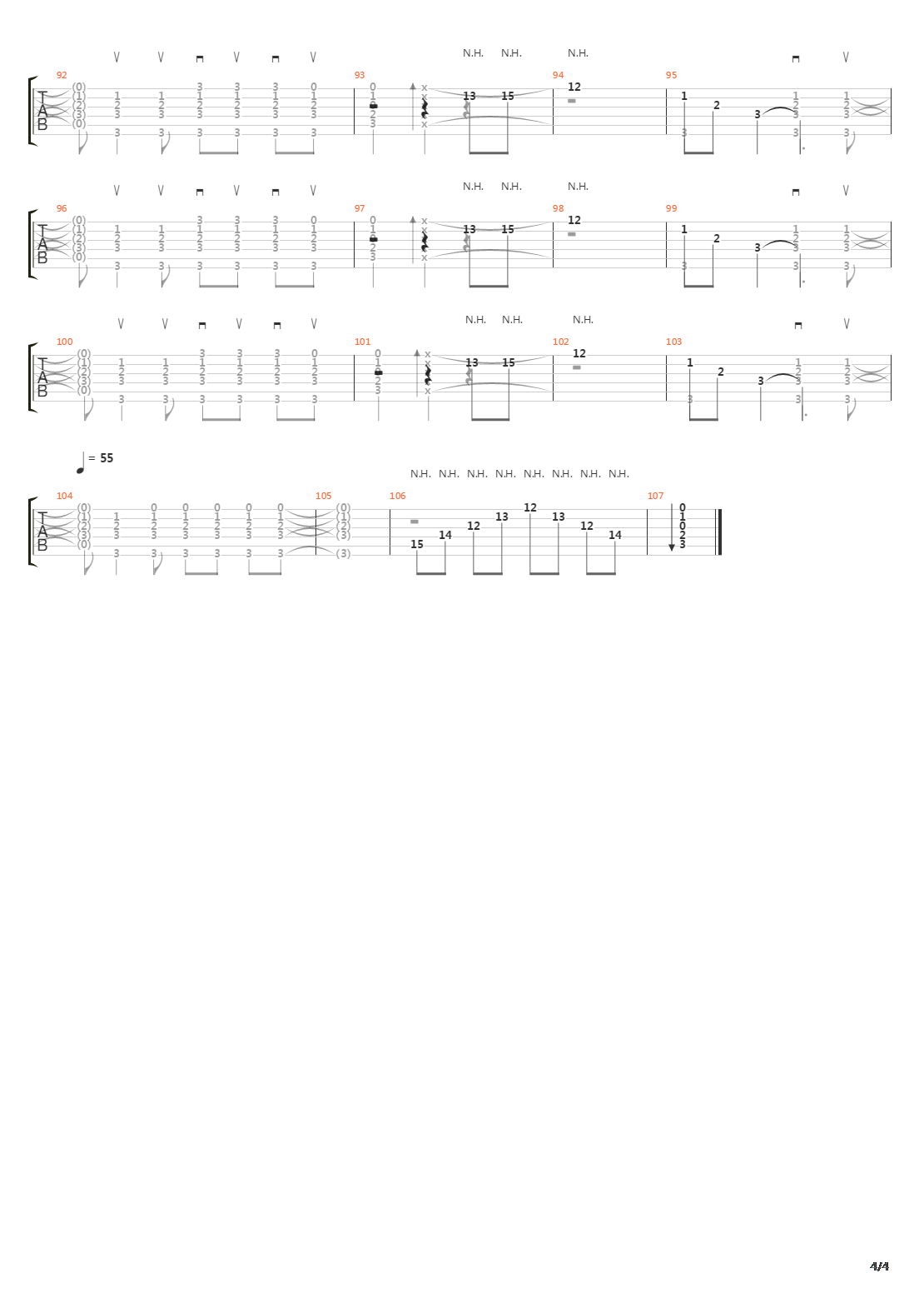 Sen O Victorii - Fingerstyle吉他谱