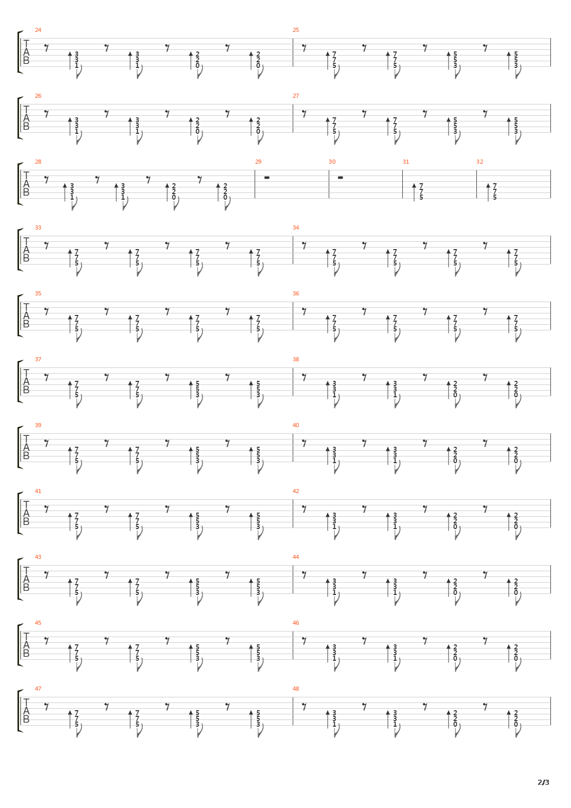 Bus Theme吉他谱