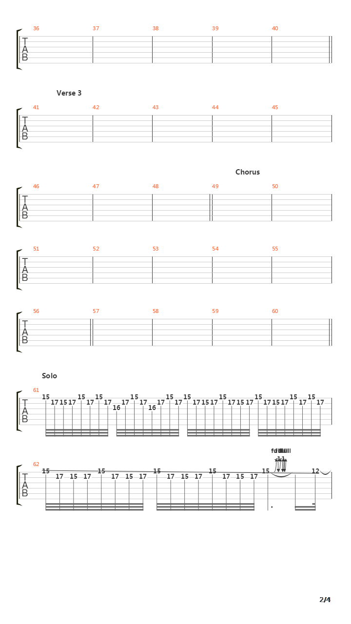 Black Tears (6strings Version)吉他谱