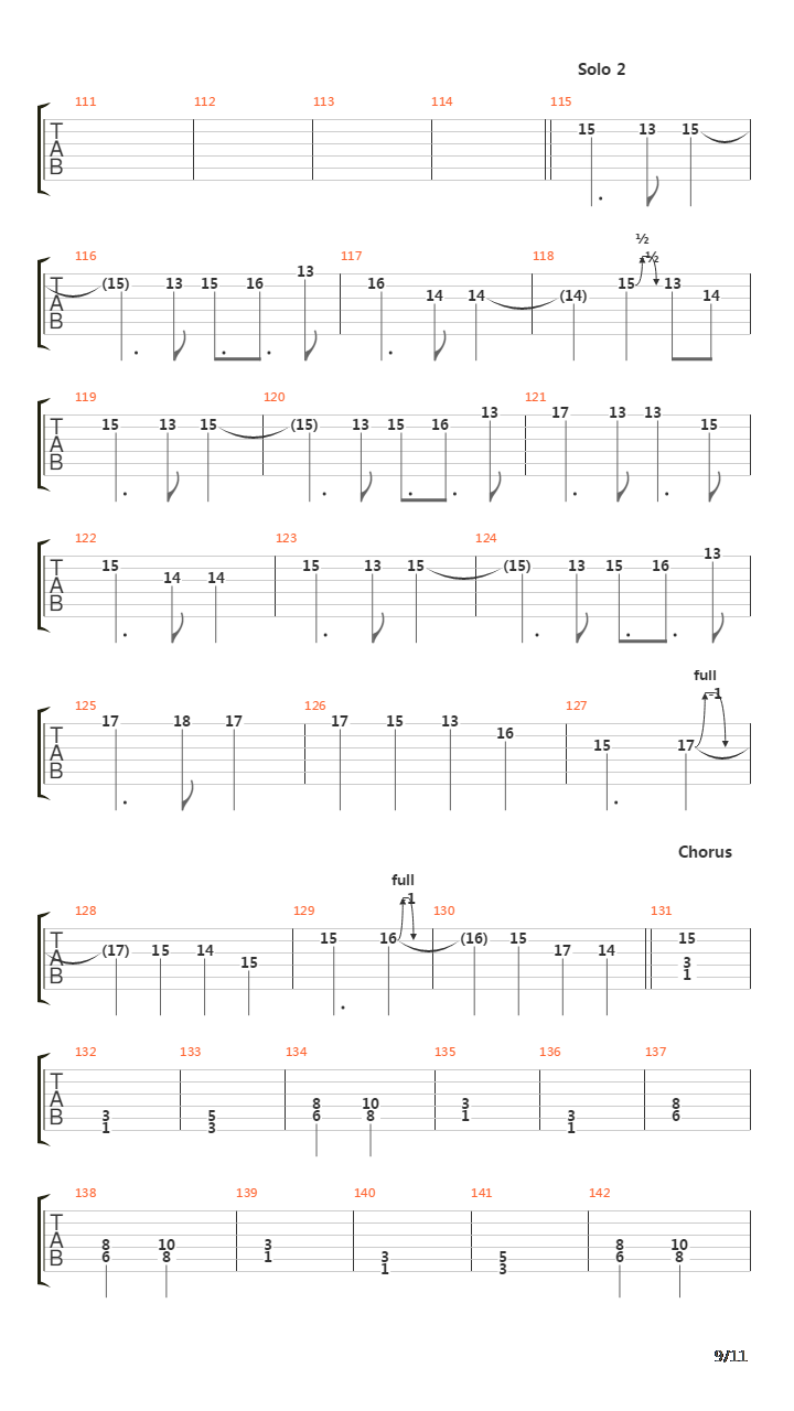 Rise Of The Morning Of Glory吉他谱