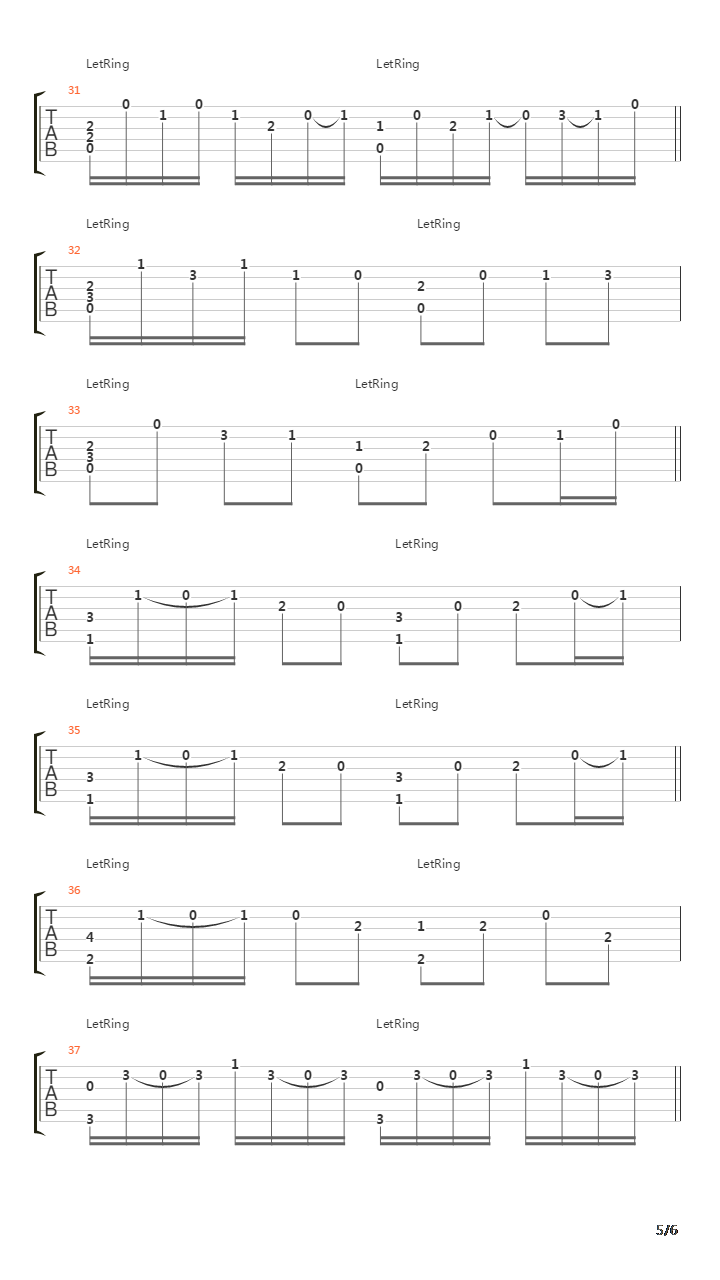 尸体派对 - The road to hell吉他谱