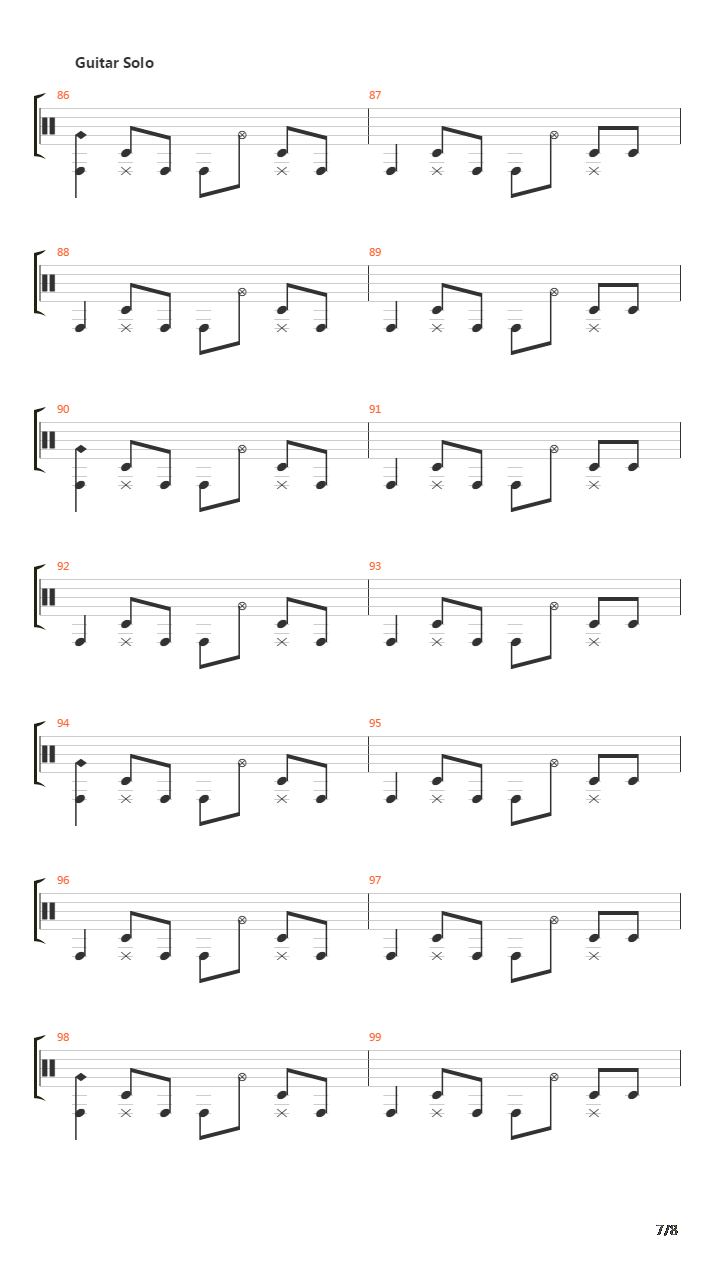 Peach Blossom吉他谱