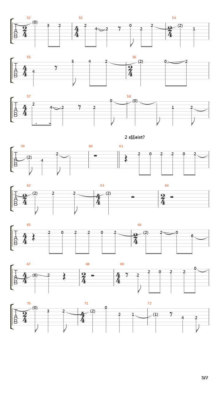 Matkustaja (Whole Song)吉他谱