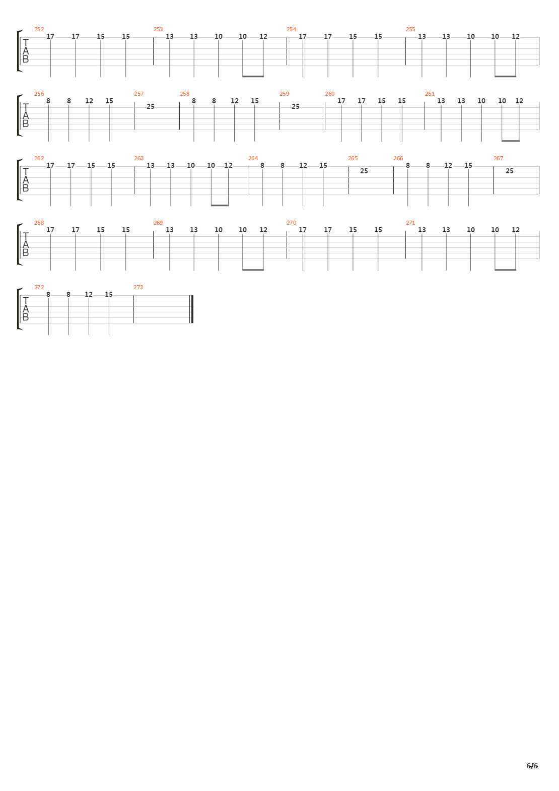 Krebskolonie吉他谱