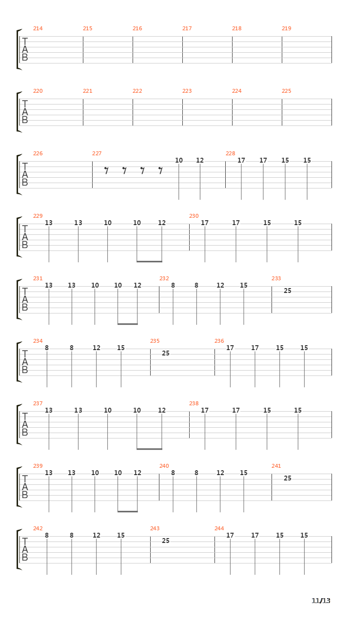 Krebskolonie吉他谱