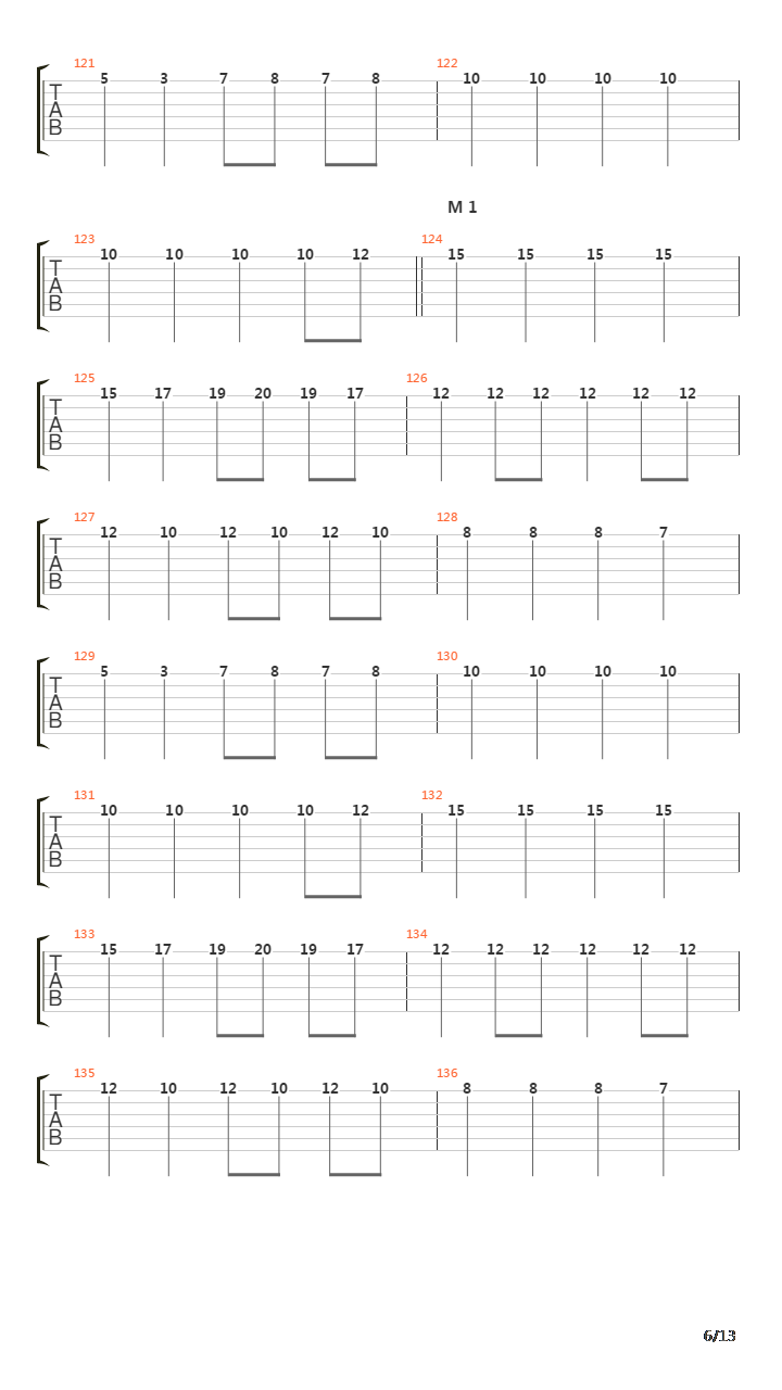 Krebskolonie吉他谱