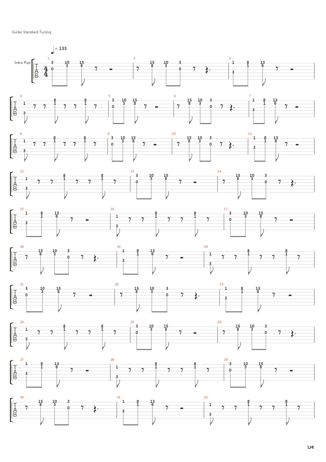 Stahlschwarzschwanger吉他谱