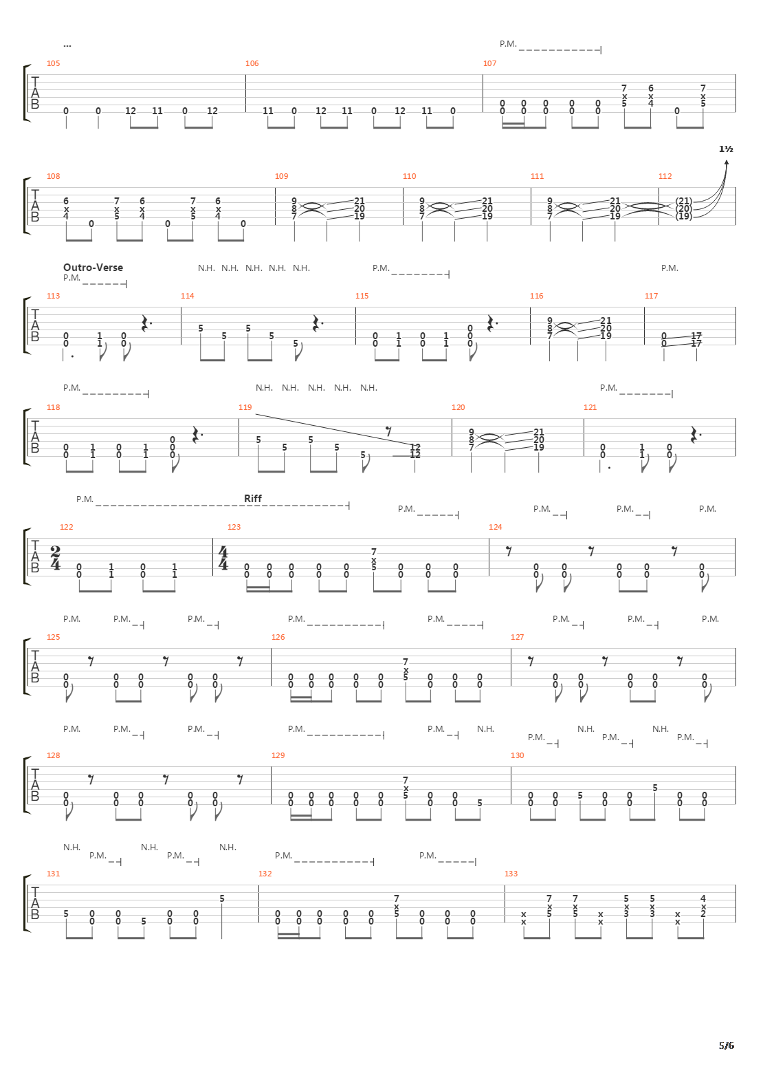 Guntruck吉他谱