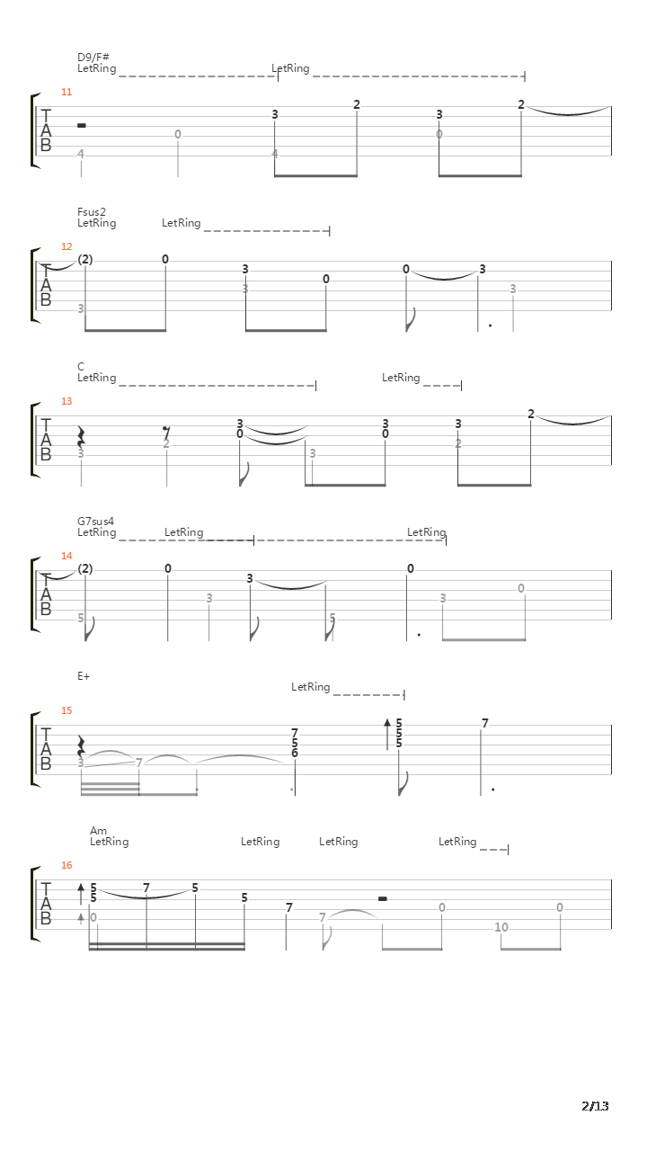 Your Song (Fingerstyle)吉他谱