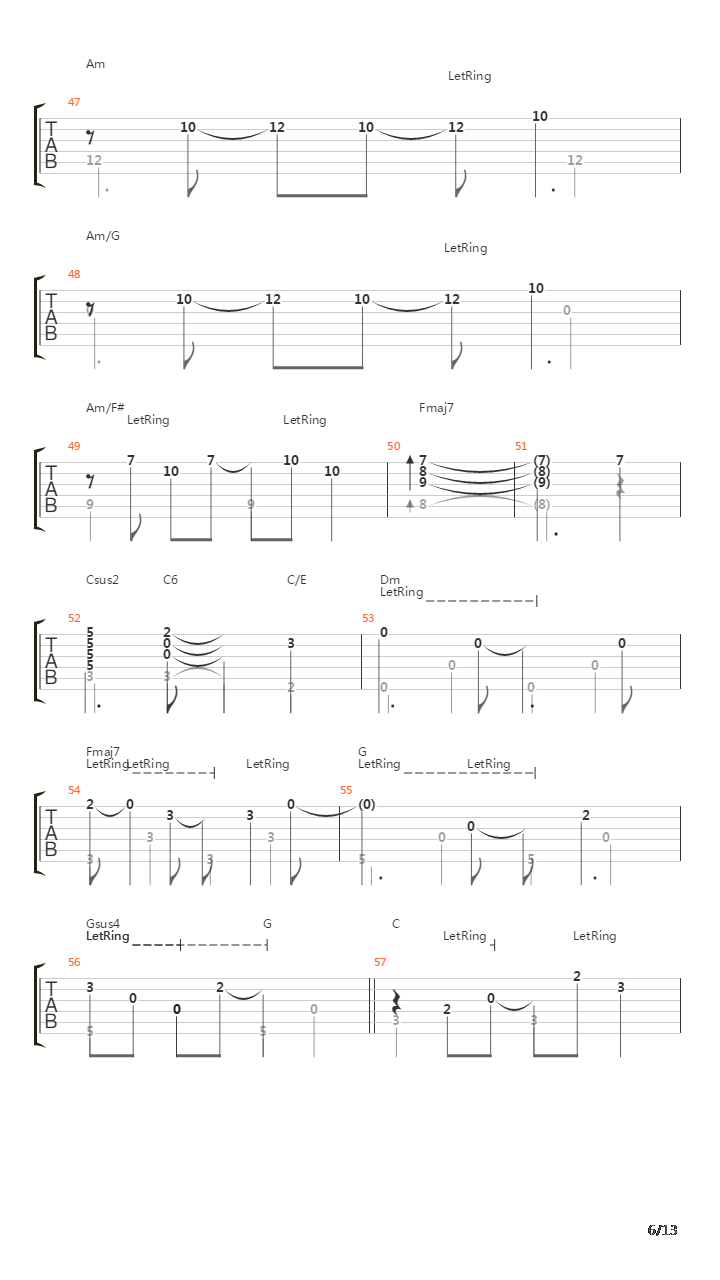 Your Song (Fingerstyle)吉他谱