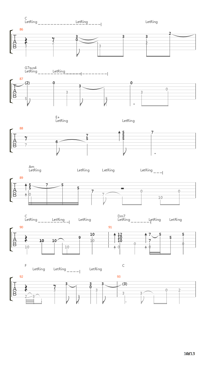 Your Song (Fingerstyle)吉他谱