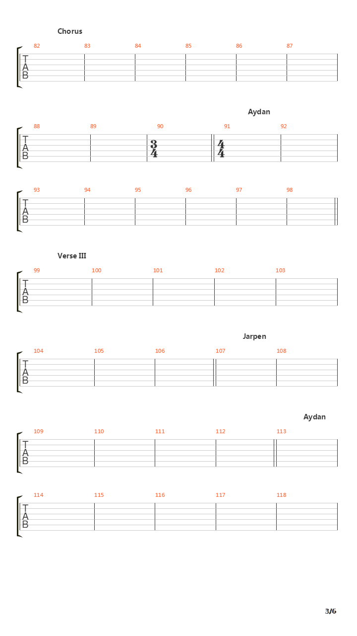 Seasonspeech吉他谱