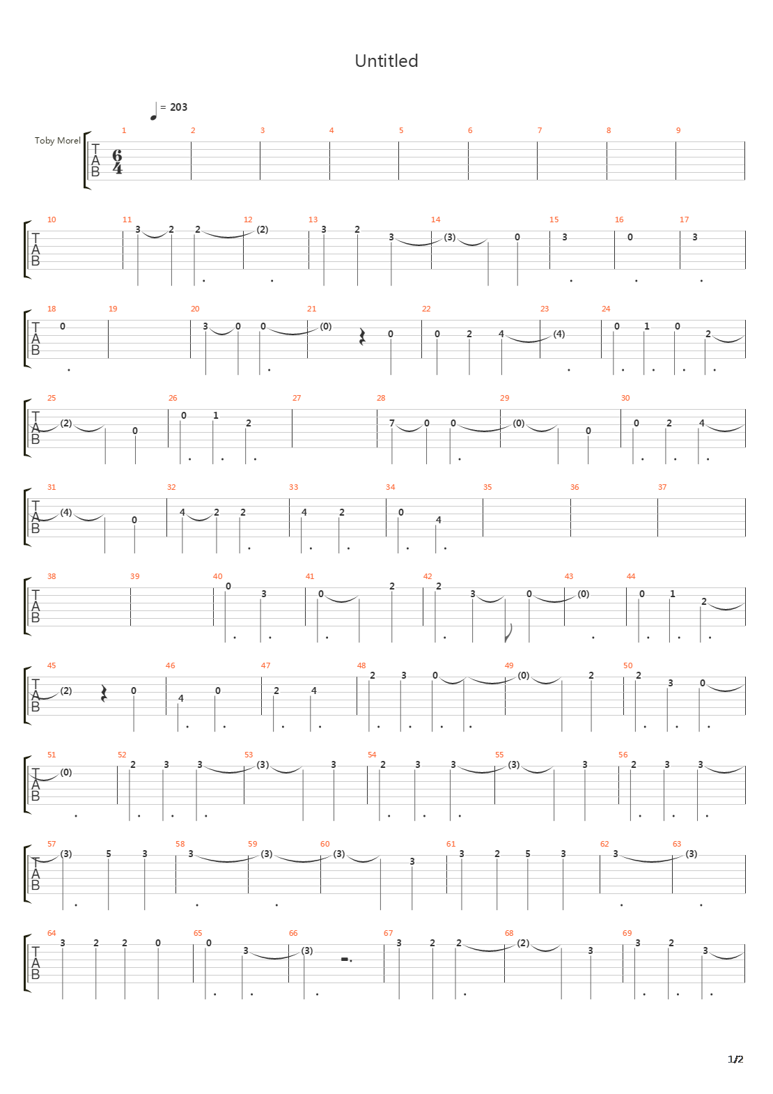 The Note From Which A Chord Is Built吉他谱