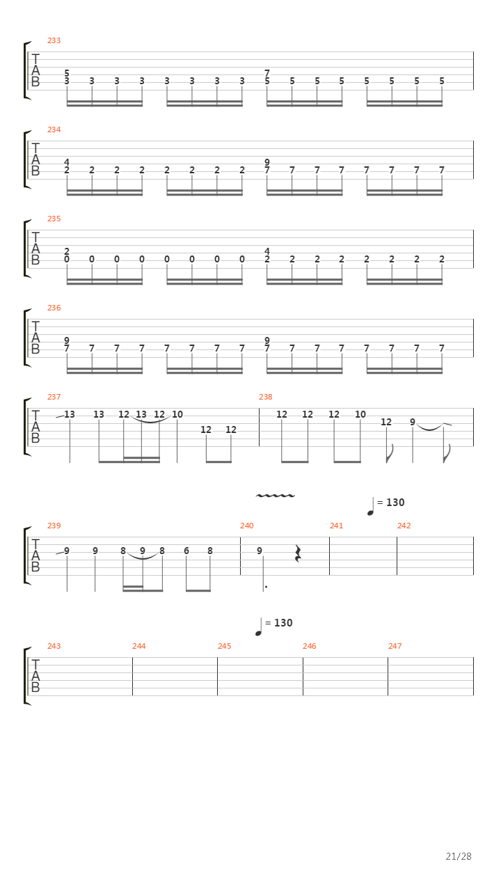Feanor吉他谱