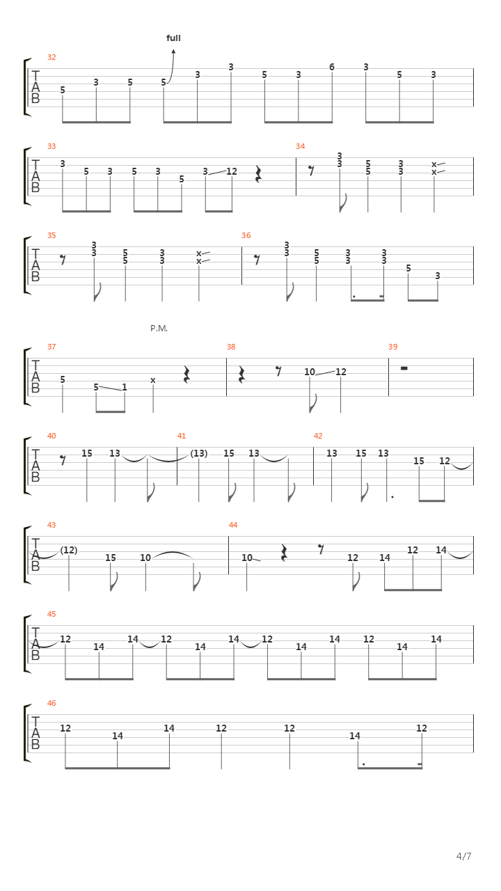 Further On Up The Road吉他谱