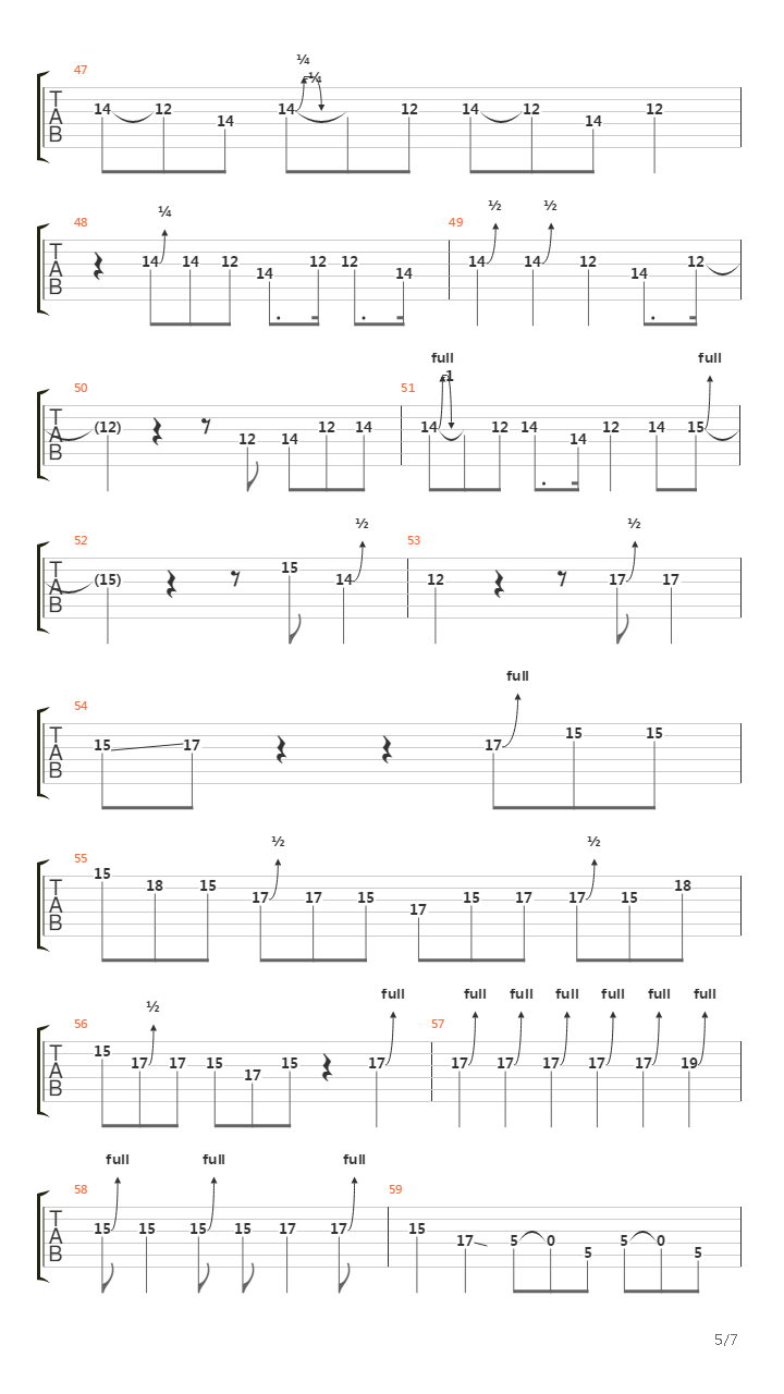 Further On Up The Road吉他谱