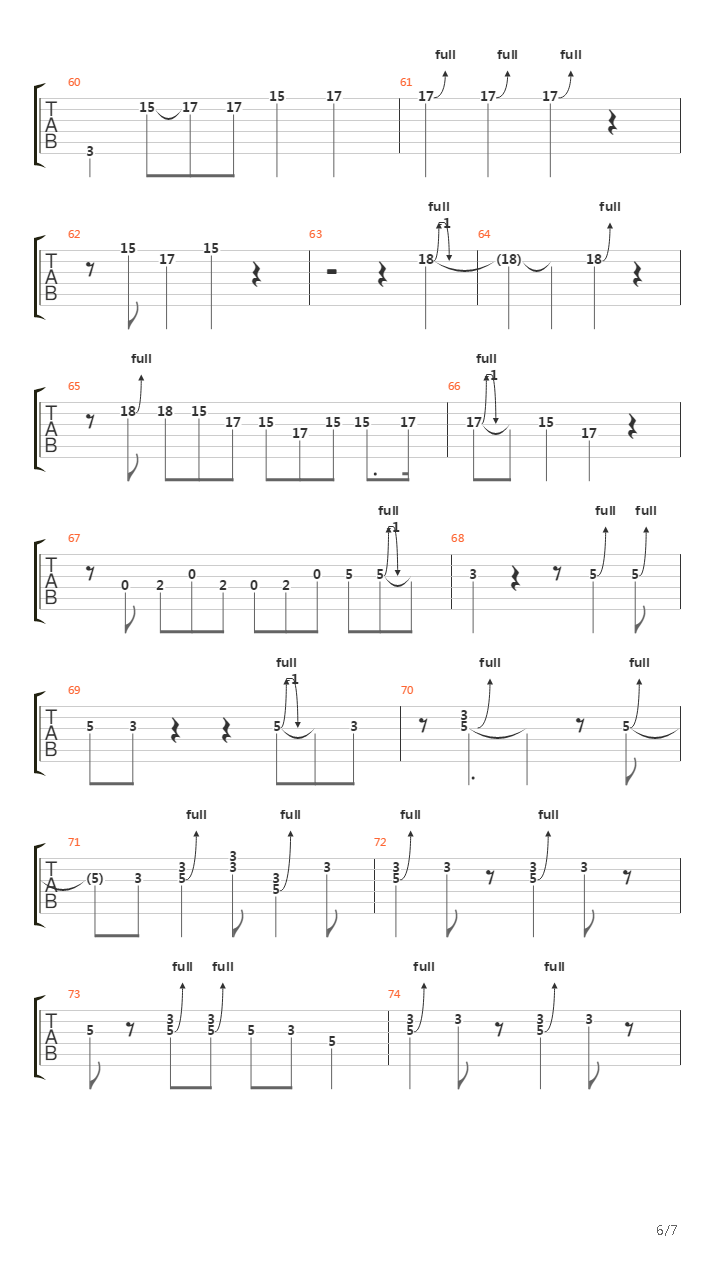 Further On Up The Road吉他谱