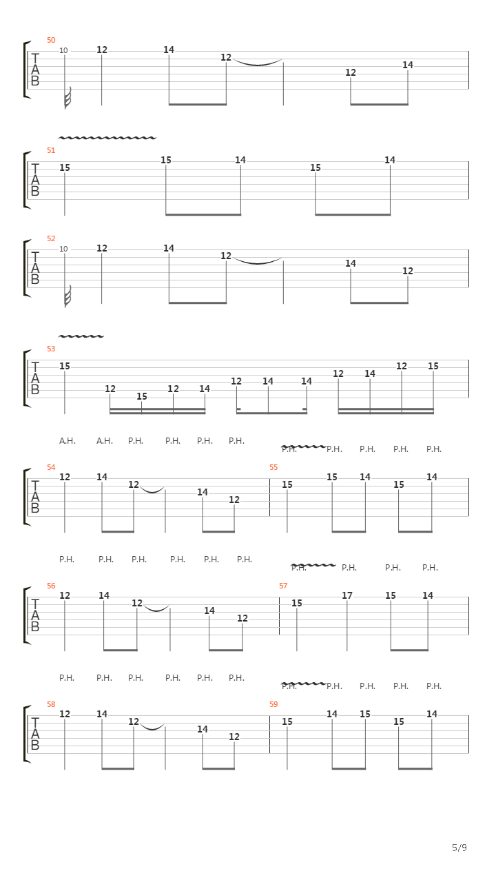 East Wes吉他谱