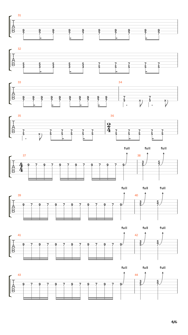 Antitodo吉他谱