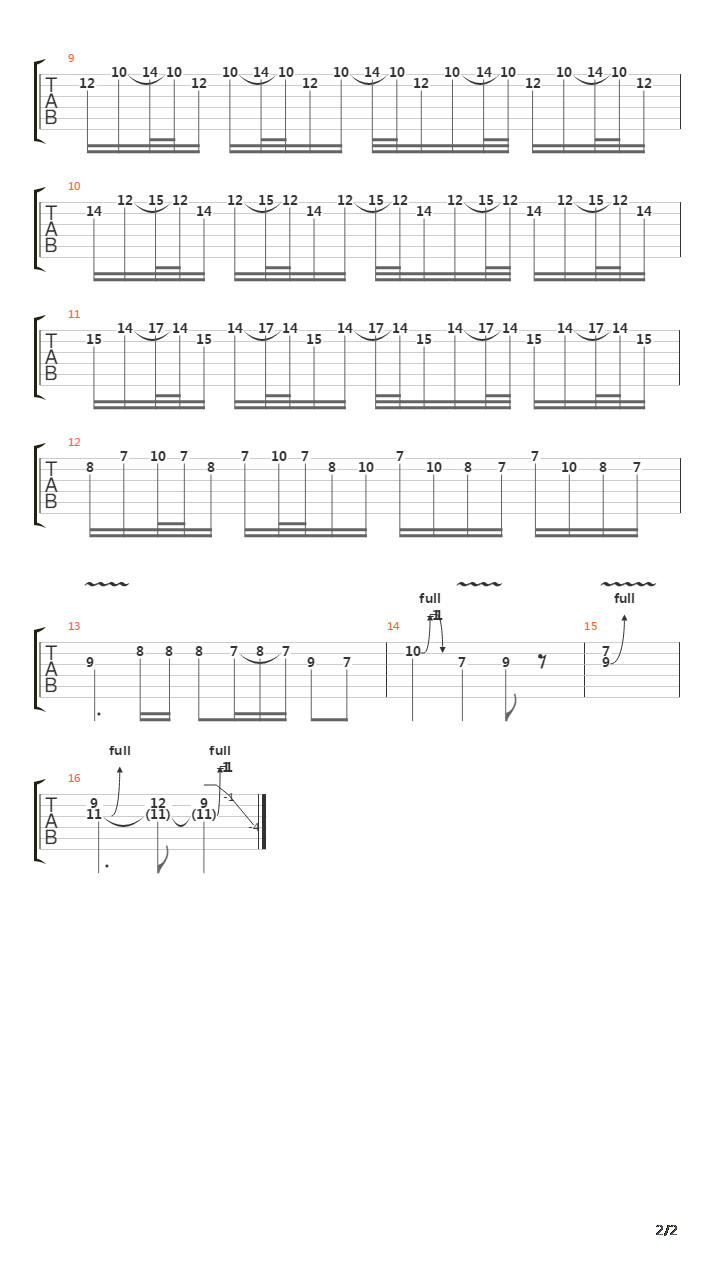 The Final Countdown - (Guitar Solo)吉他谱