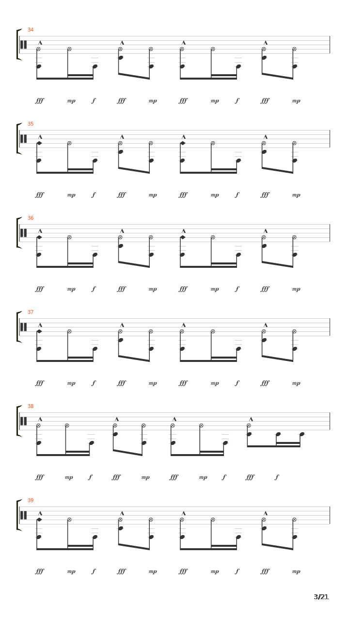 The Final Countdown吉他谱