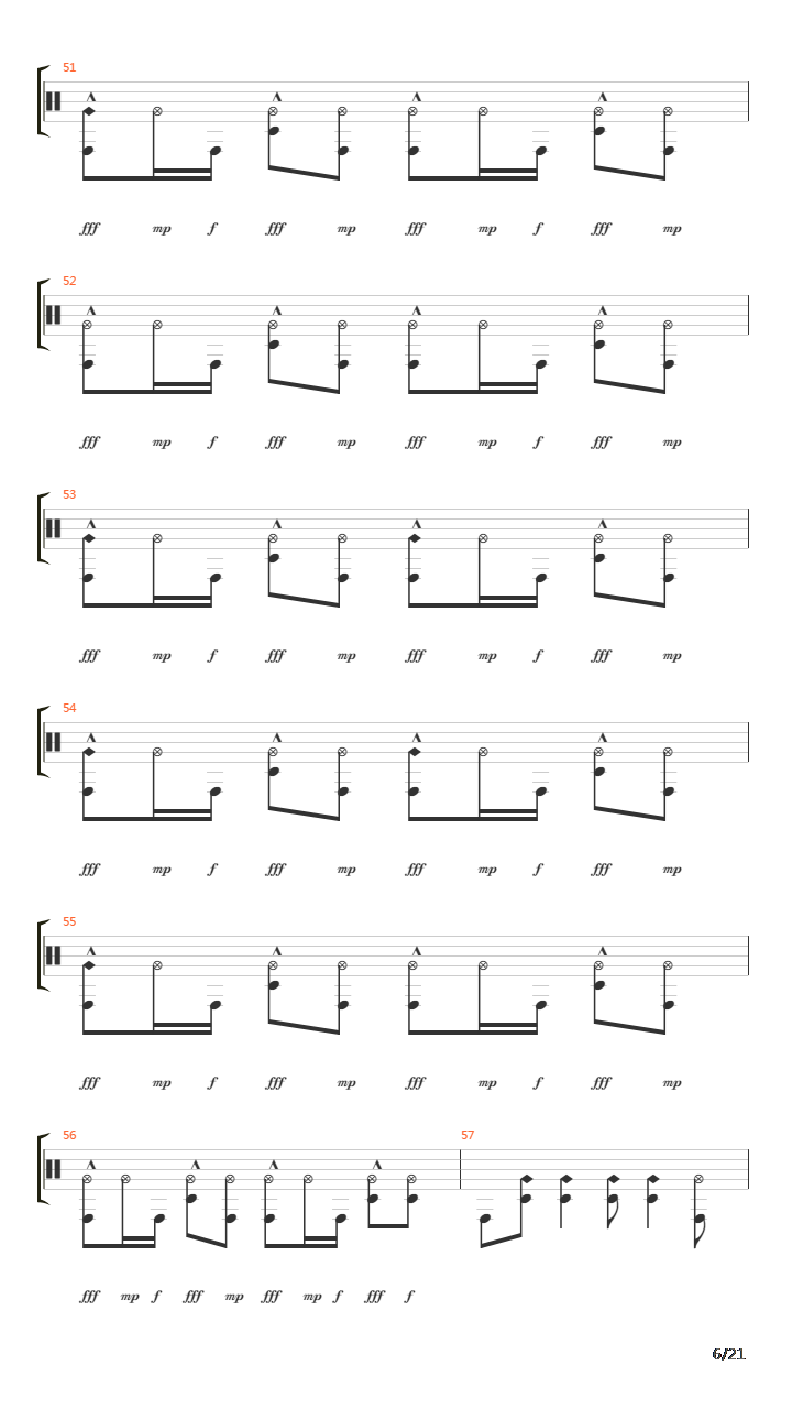 The Final Countdown吉他谱