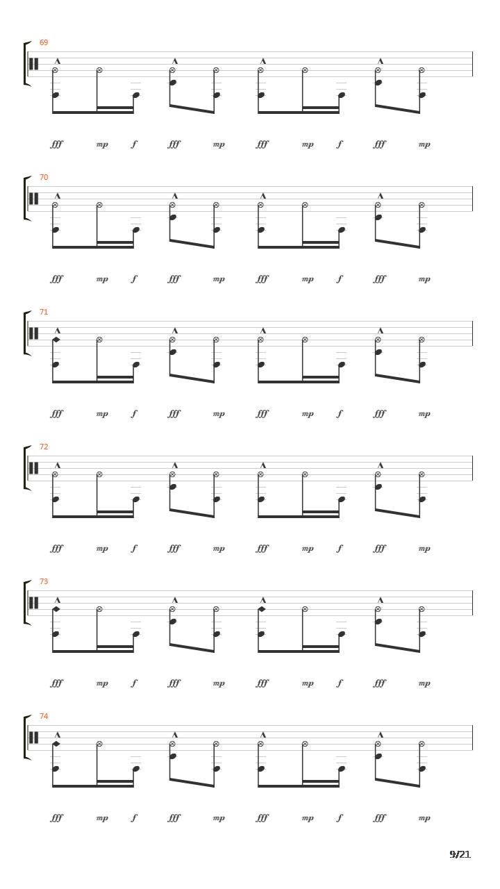 The Final Countdown吉他谱