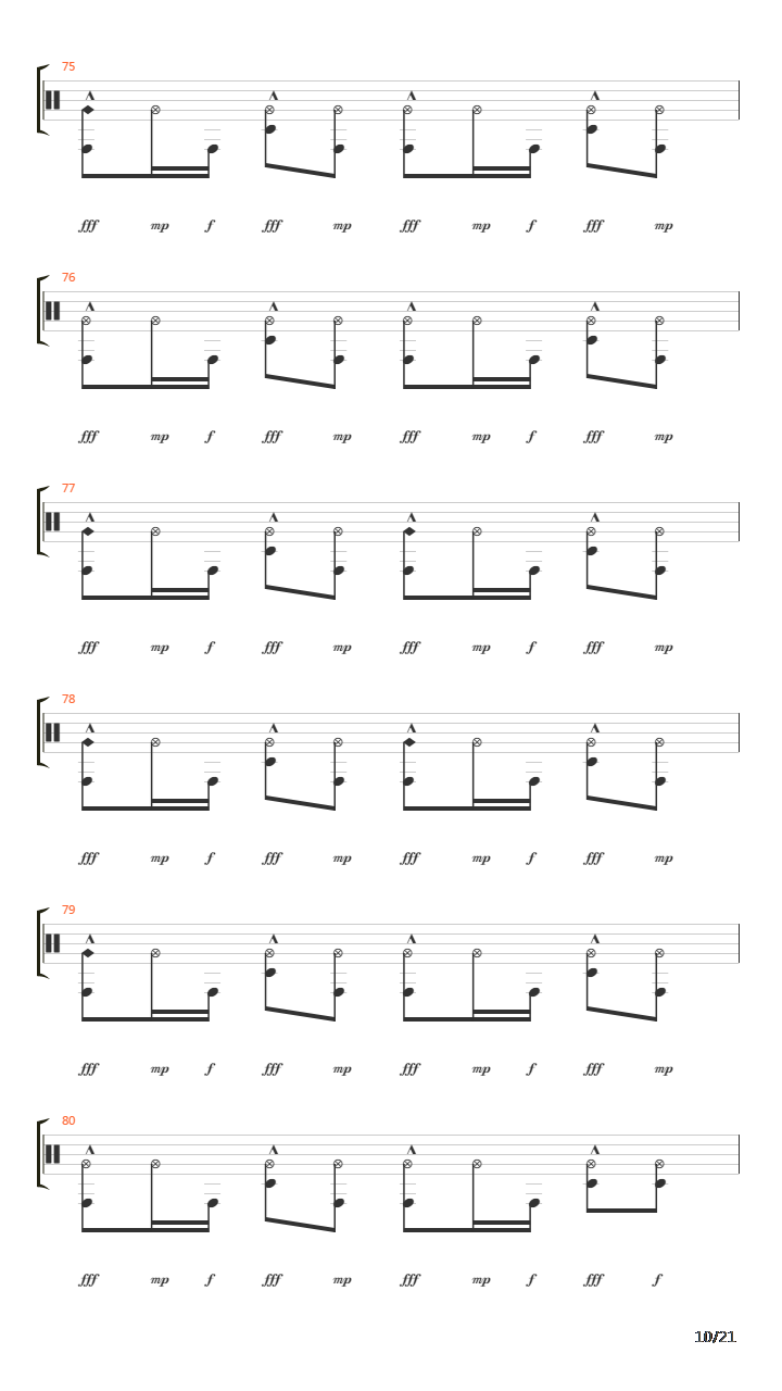 The Final Countdown吉他谱