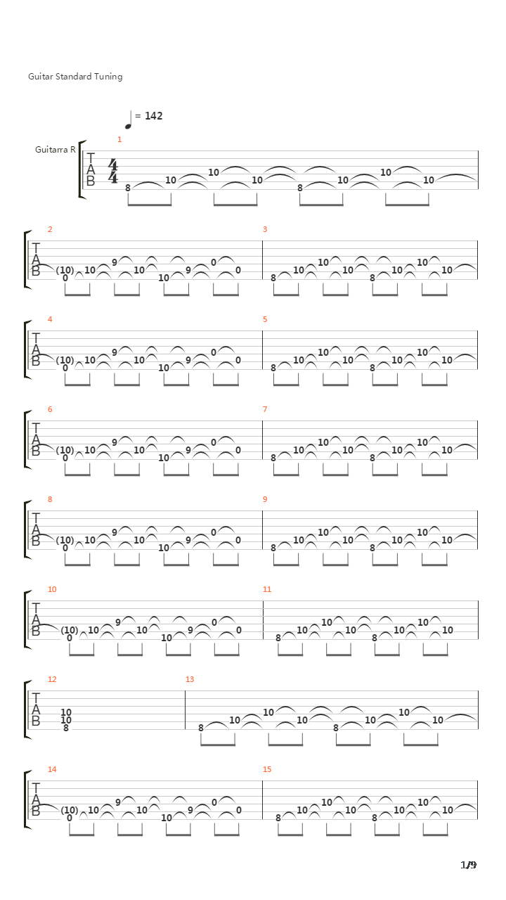 Golfa (Canciones Prohibidas)吉他谱