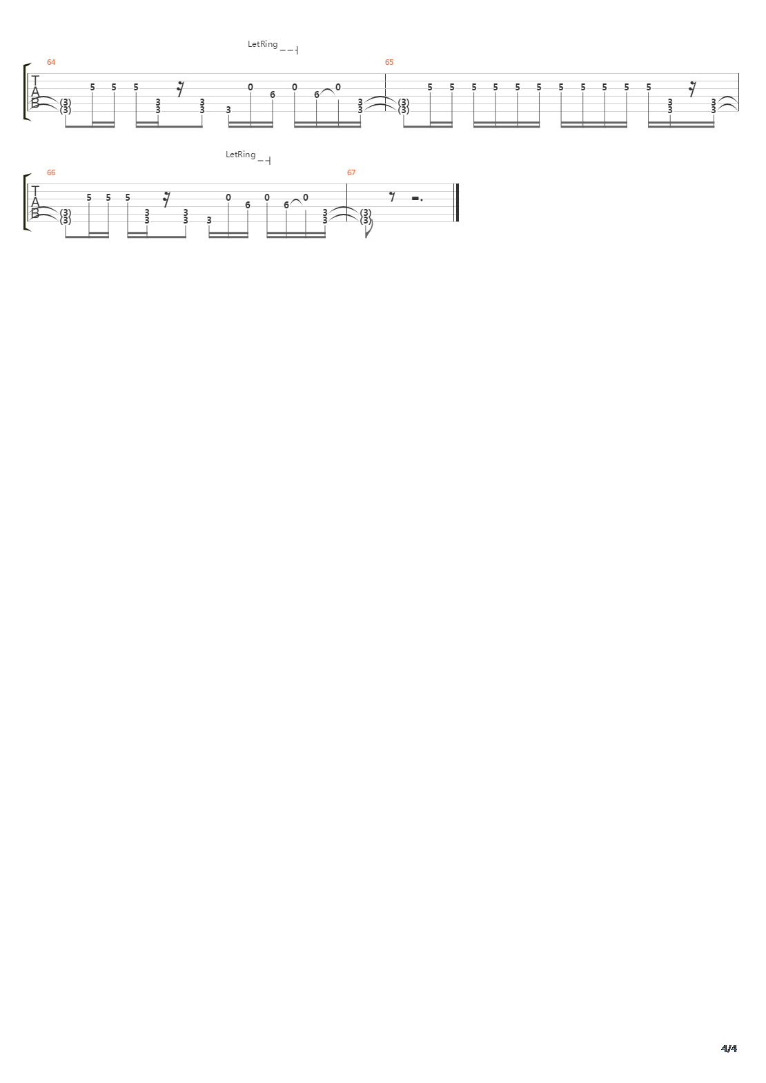 Broken Frames 2吉他谱