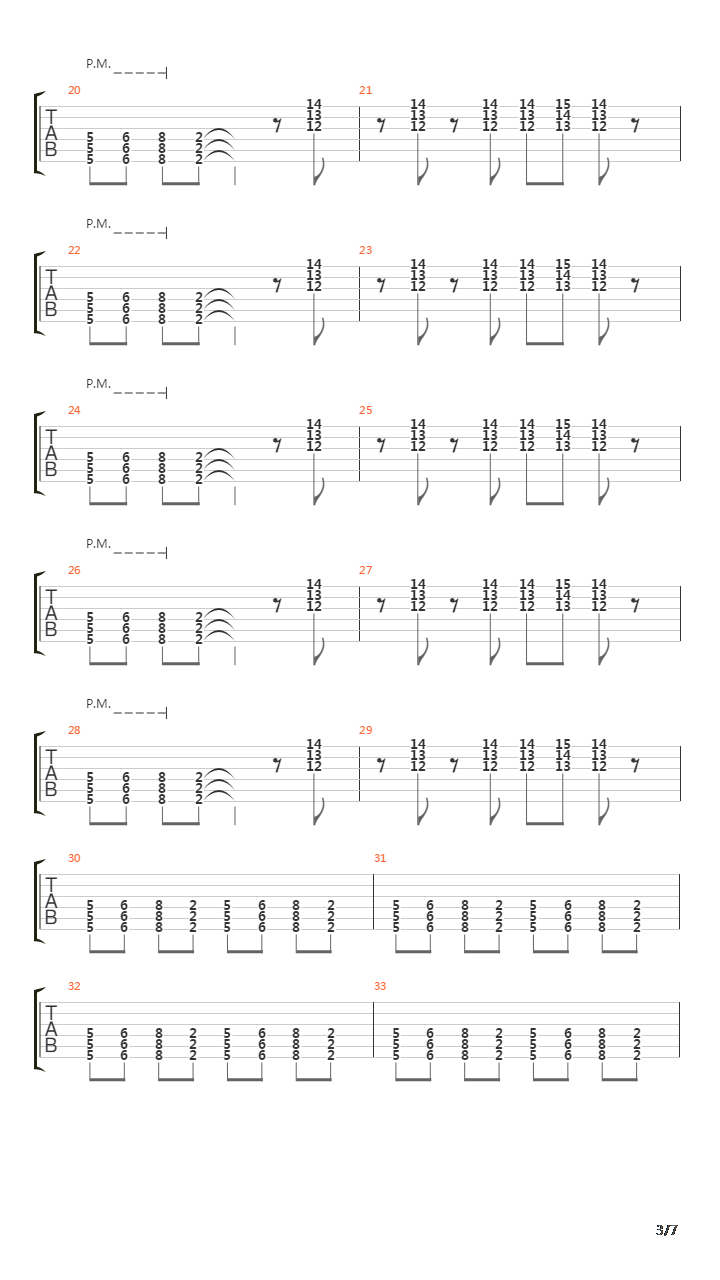 An Occurance During The Restoration Process吉他谱